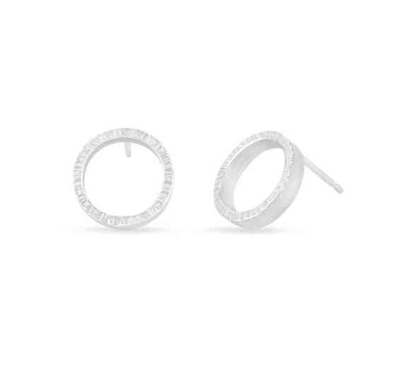 Textured Finish Earrings