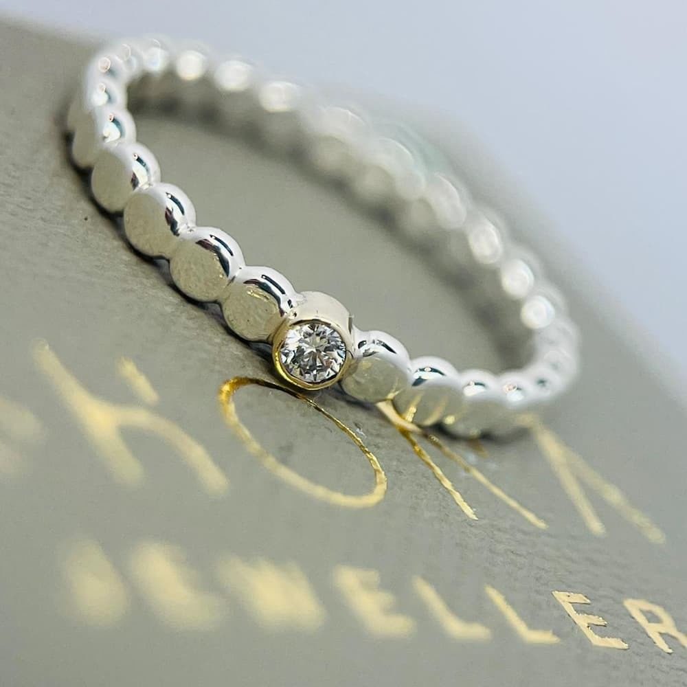 Dotted Diamond Ring
