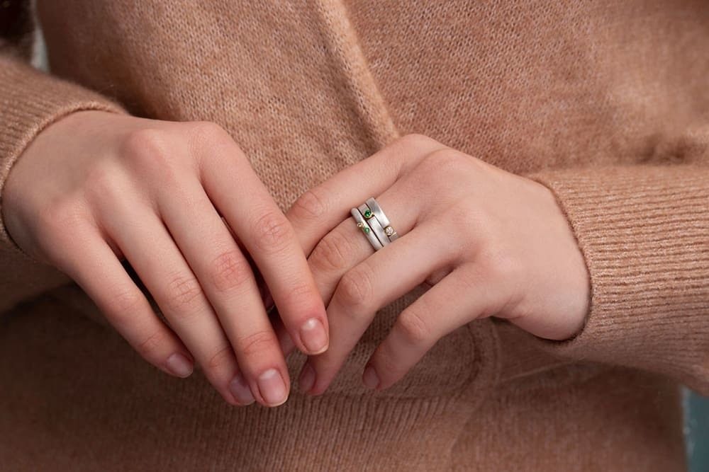 Flow Ring Gemstone Puzzle Modelled