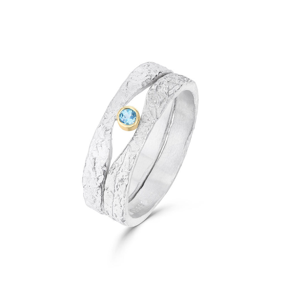 Gemstone Rise Ring With Rise