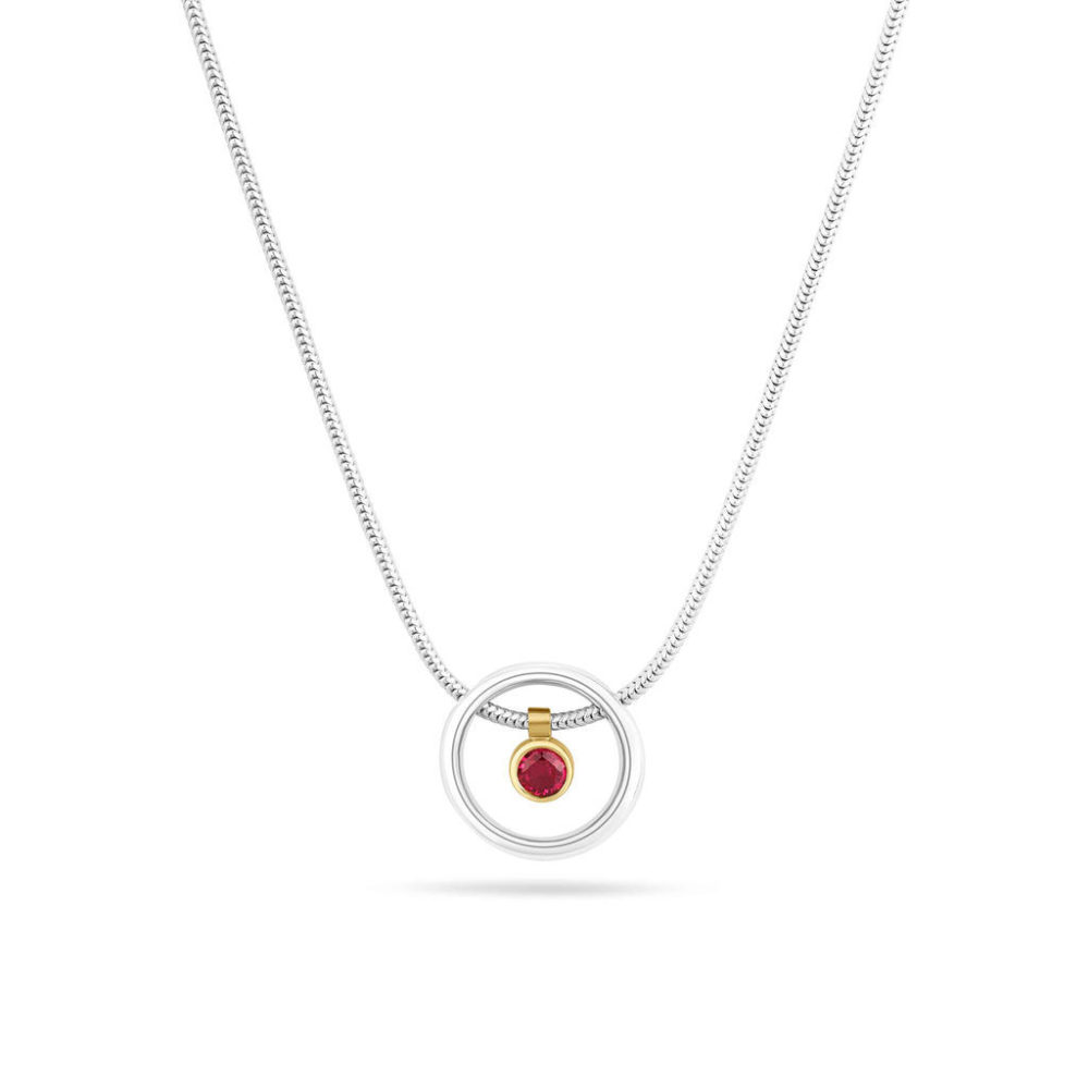 Saoirse Ruby Necklace