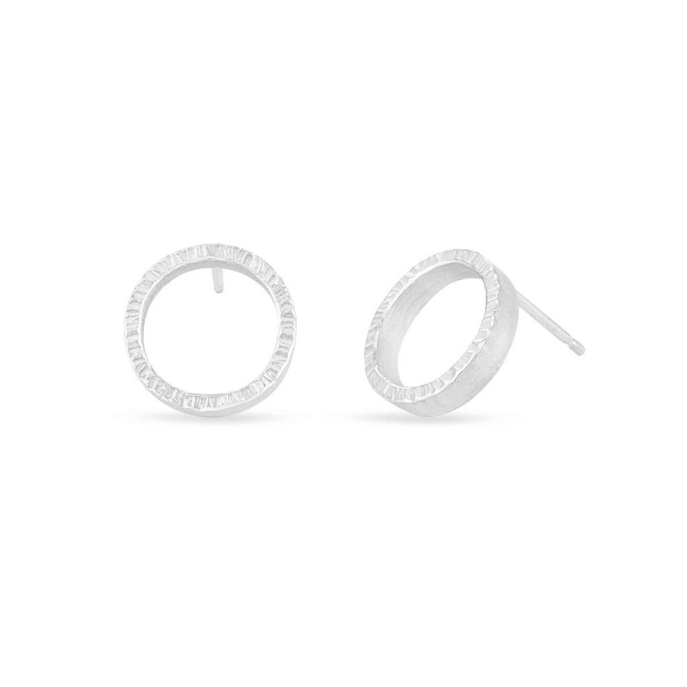 Textured Finish Earrings